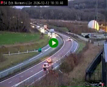 <h2>Webcam à hauteur du Leclerc Normanville sur la N154. Vue orientée vers Rouen</h2>