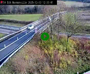 <h2>Webcam à hauteur du Leclerc Normanville sur la N154. Vue orientée vers Rouen</h2>