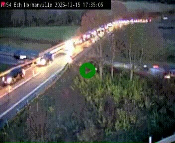 <h2>Webcam à hauteur du Leclerc Normanville sur la N154. Vue orientée vers Rouen</h2>