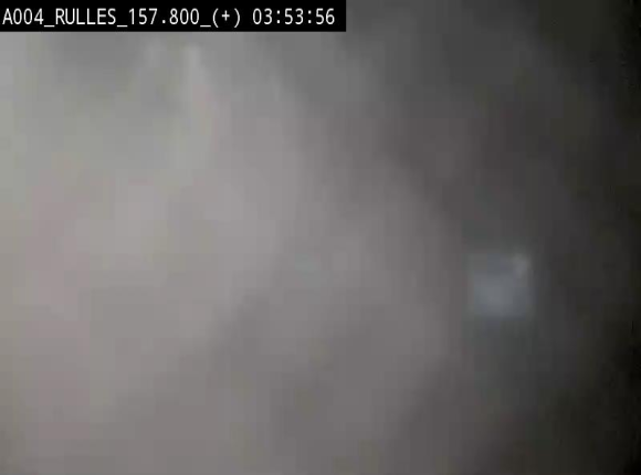 Webcam à hauteur de la sortie 28a donnant sur la P7 menant à Rulles. Vue orientée vers Luxembourg