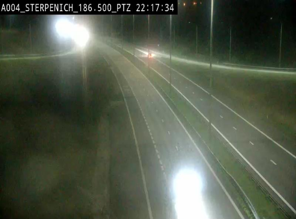 <h2>Webcam E411 à Sterpenich en Belgique près de la frontière du Luxembourg. Vue orientée vers Bruxelles</h2>