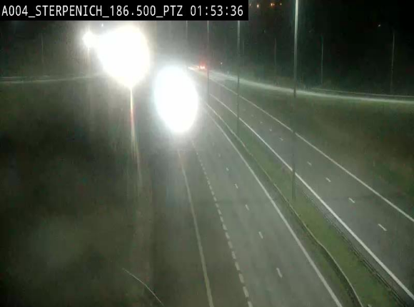 <h2>Webcam E411 à Sterpenich en Belgique près de la frontière du Luxembourg. Vue orientée vers Bruxelles</h2>
