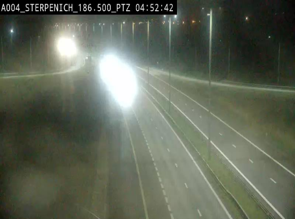<h2>Webcam E411 à Sterpenich en Belgique près de la frontière du Luxembourg. Vue orientée vers Bruxelles</h2>