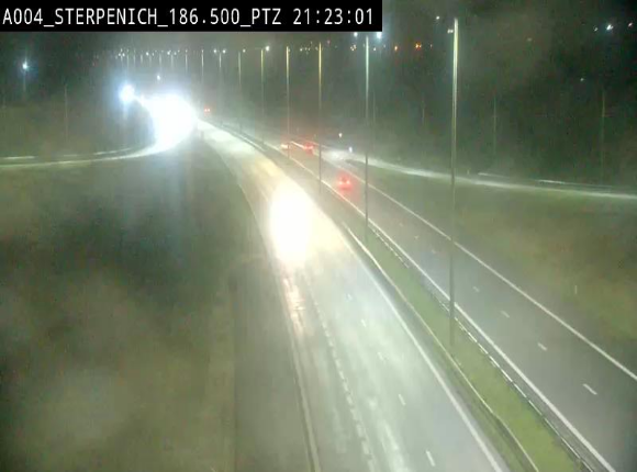 <h2>Webcam E411 à Sterpenich en Belgique près de la frontière du Luxembourg. Vue orientée vers Bruxelles</h2>