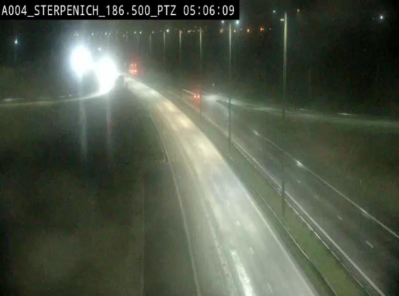 <h2>Webcam E411 à Sterpenich en Belgique près de la frontière du Luxembourg. Vue orientée vers Bruxelles</h2>