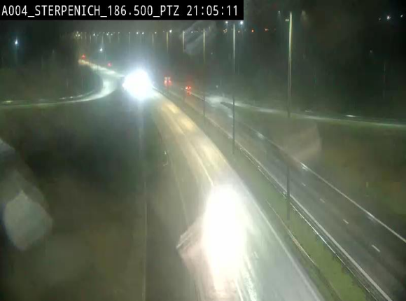 <h2>Webcam E411 à Sterpenich en Belgique près de la frontière du Luxembourg. Vue orientée vers Bruxelles</h2>