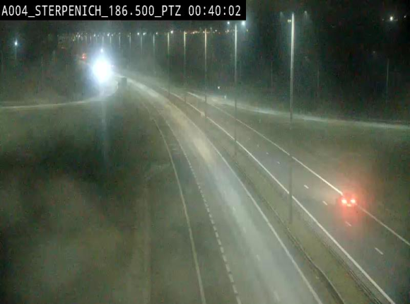 <h2>Webcam E411 à Sterpenich en Belgique près de la frontière du Luxembourg. Vue orientée vers Bruxelles</h2>