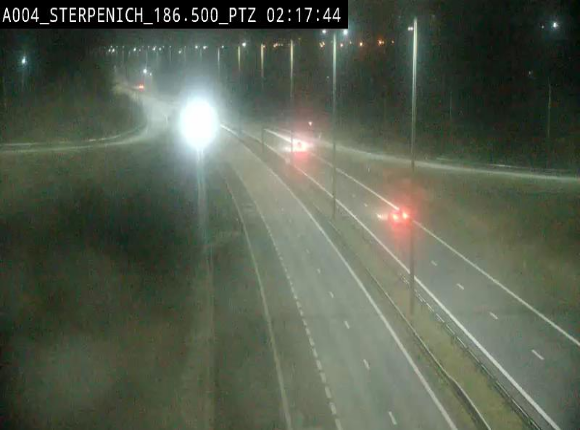 <h2>Webcam E411 à Sterpenich en Belgique près de la frontière du Luxembourg. Vue orientée vers Bruxelles</h2>