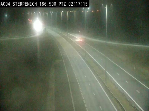 <h2>Webcam E411 à Sterpenich en Belgique près de la frontière du Luxembourg. Vue orientée vers Bruxelles</h2>