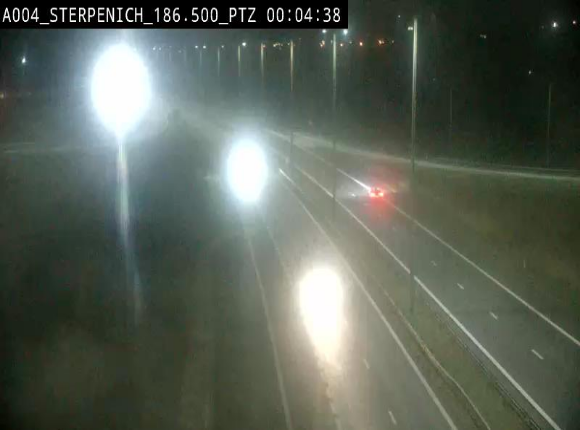 <h2>Webcam E411 à Sterpenich en Belgique près de la frontière du Luxembourg. Vue orientée vers Bruxelles</h2>