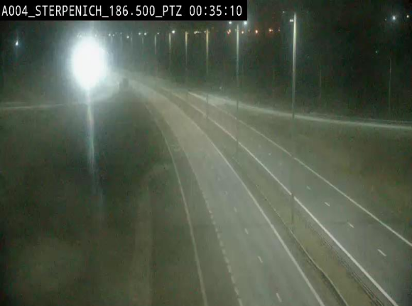 <h2>Webcam E411 à Sterpenich en Belgique près de la frontière du Luxembourg. Vue orientée vers Bruxelles</h2>