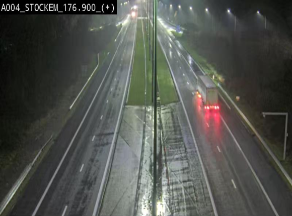 <h2>Webcam au-dessus de l'E411 sur la N83 à hauteur de la sortie Stockem. Vue orientée vers Arlon</h2>