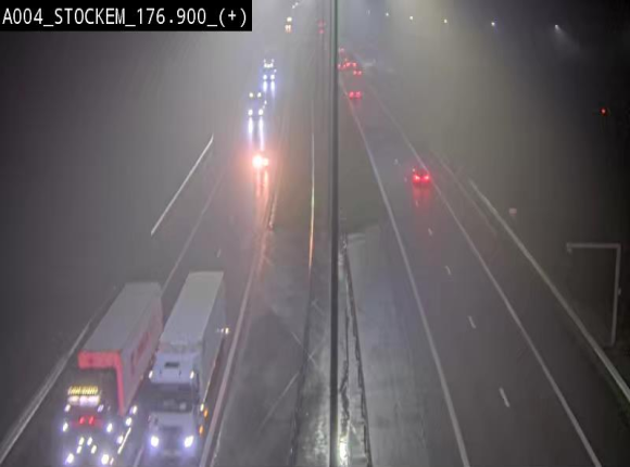 <h2>Webcam au-dessus de l'E411 sur la N83 à hauteur de la sortie Stockem. Vue orientée vers Arlon</h2>