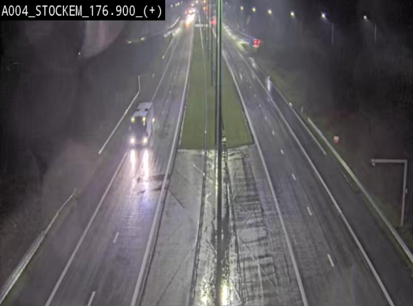 <h2>Webcam au-dessus de l'E411 sur la N83 à hauteur de la sortie Stockem. Vue orientée vers Arlon</h2>
