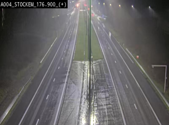 <h2>Webcam au-dessus de l'E411 sur la N83 à hauteur de la sortie Stockem. Vue orientée vers Arlon</h2>