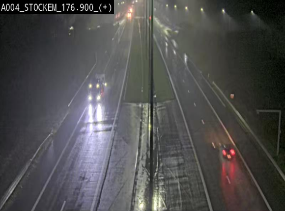 <h2>Webcam au-dessus de l'E411 sur la N83 à hauteur de la sortie Stockem. Vue orientée vers Arlon</h2>