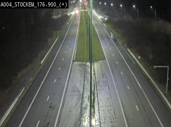 <h2>Webcam au-dessus de l'E411 sur la N83 à hauteur de la sortie Stockem. Vue orientée vers Arlon</h2>