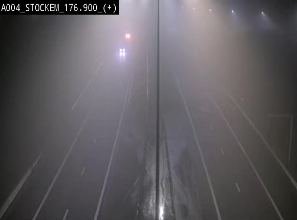 <h2>Webcam au-dessus de l'E411 sur la N83 à hauteur de la sortie Stockem. Vue orientée vers Arlon</h2>