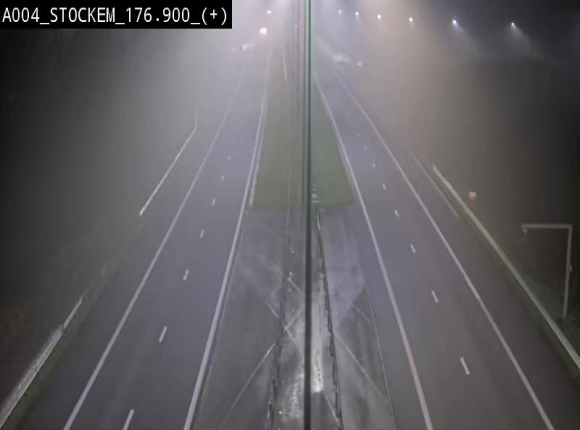 <h2>Webcam au-dessus de l'E411 sur la N83 à hauteur de la sortie Stockem. Vue orientée vers Arlon</h2>