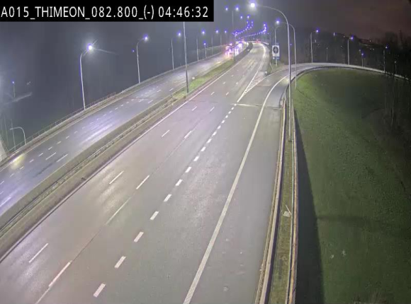<h2>Caméra trafic Belgique - Thiméon - E42, jonction avec A54 (E420) direction La Louvière/Charleroi - BK 82.82</h2>