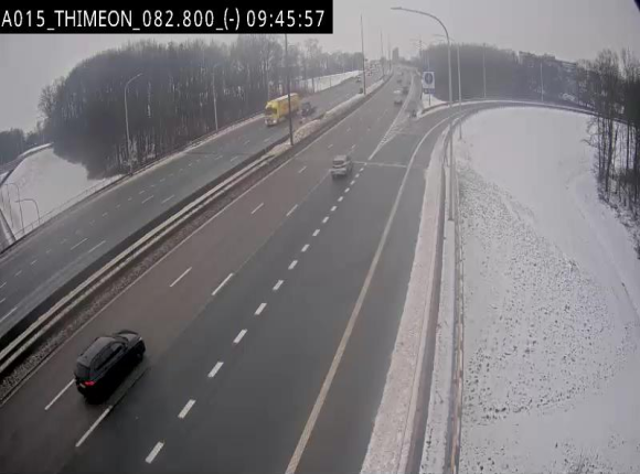 <h2>Caméra trafic Belgique - Thiméon - E42, jonction avec A54 (E420) direction La Louvière/Charleroi - BK 82.82</h2>