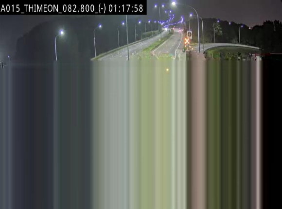 <h2>Caméra trafic Belgique - Thiméon - E42, jonction avec A54 (E420) direction La Louvière/Charleroi - BK 82.82</h2>