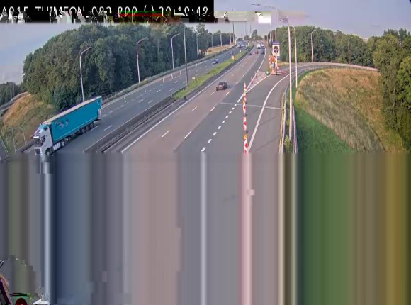 <h2>Caméra trafic Belgique - Thiméon - E42, jonction avec A54 (E420) direction La Louvière/Charleroi - BK 82.82</h2>