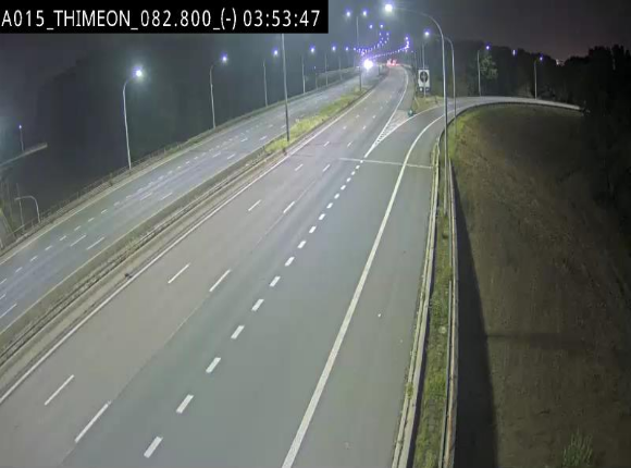 <h2>Caméra trafic Belgique - Thiméon - E42, jonction avec A54 (E420) direction La Louvière/Charleroi - BK 82.82</h2>