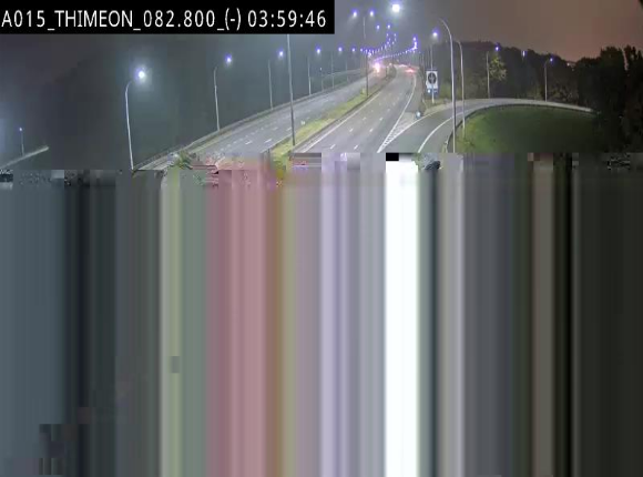<h2>Caméra trafic Belgique - Thiméon - E42, jonction avec A54 (E420) direction La Louvière/Charleroi - BK 82.82</h2>
