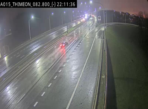 <h2>Caméra trafic Belgique - Thiméon - E42, jonction avec A54 (E420) direction La Louvière/Charleroi - BK 82.82</h2>