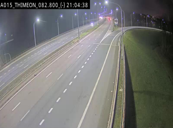 <h2>Caméra trafic Belgique - Thiméon - E42, jonction avec A54 (E420) direction La Louvière/Charleroi - BK 82.82</h2>