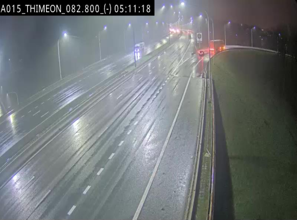 <h2>Caméra trafic Belgique - Thiméon - E42, jonction avec A54 (E420) direction La Louvière/Charleroi - BK 82.82</h2>