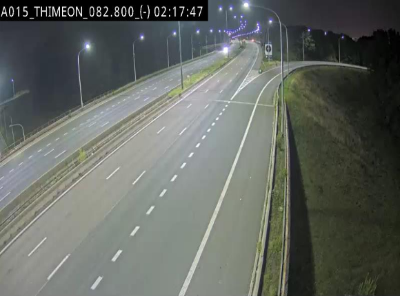 <h2>Caméra trafic Belgique - Thiméon - E42, jonction avec A54 (E420) direction La Louvière/Charleroi - BK 82.82</h2>