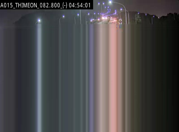 <h2>Caméra trafic Belgique - Thiméon - E42, jonction avec A54 (E420) direction La Louvière/Charleroi - BK 82.82</h2>