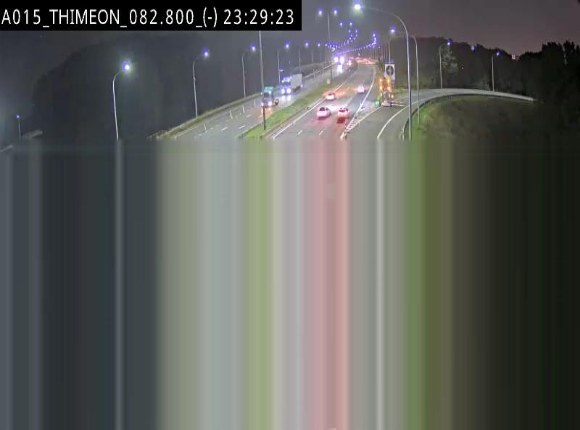 <h2>Caméra trafic Belgique - Thiméon - E42, jonction avec A54 (E420) direction La Louvière/Charleroi - BK 82.82</h2>
