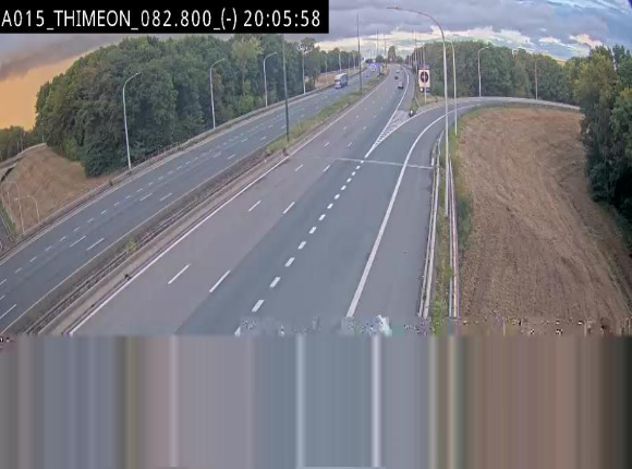 <h2>Caméra trafic Belgique - Thiméon - E42, jonction avec A54 (E420) direction La Louvière/Charleroi - BK 82.82</h2>