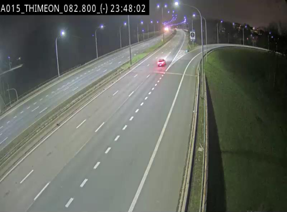 <h2>Caméra trafic Belgique - Thiméon - E42, jonction avec A54 (E420) direction La Louvière/Charleroi - BK 82.82</h2>