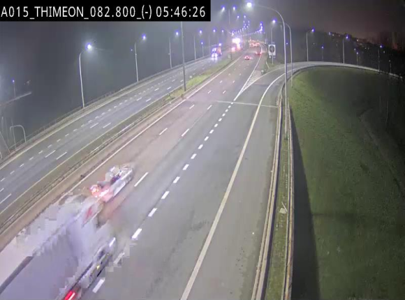<h2>Caméra trafic Belgique - Thiméon - E42, jonction avec A54 (E420) direction La Louvière/Charleroi - BK 82.82</h2>