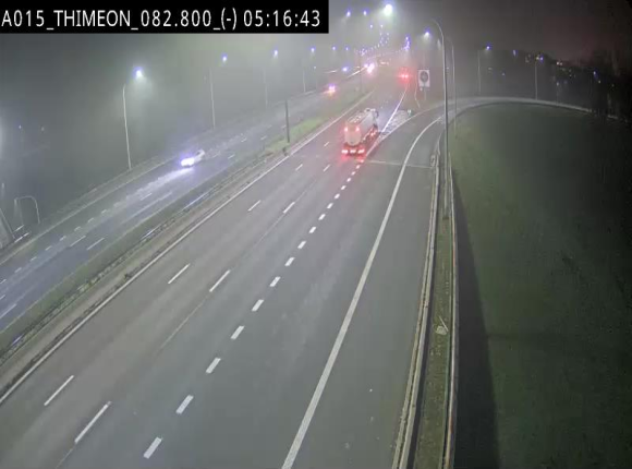 <h2>Caméra trafic Belgique - Thiméon - E42, jonction avec A54 (E420) direction La Louvière/Charleroi - BK 82.82</h2>