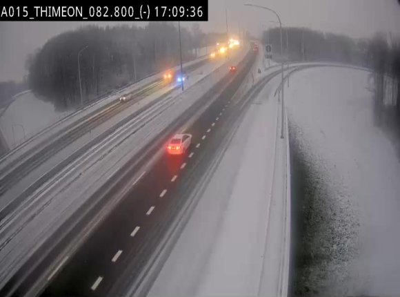 <h2>Caméra trafic Belgique - Thiméon - E42, jonction avec A54 (E420) direction La Louvière/Charleroi - BK 82.82</h2>