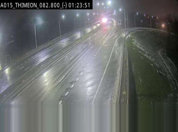<h2>Caméra trafic Belgique - Thiméon - E42, jonction avec A54 (E420) direction La Louvière/Charleroi - BK 82.82</h2>