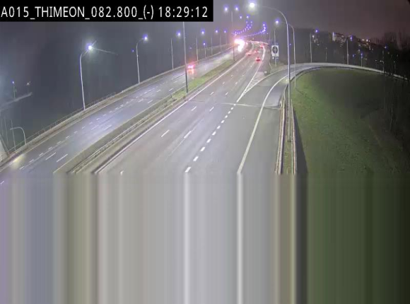 <h2>Caméra trafic Belgique - Thiméon - E42, jonction avec A54 (E420) direction La Louvière/Charleroi - BK 82.82</h2>