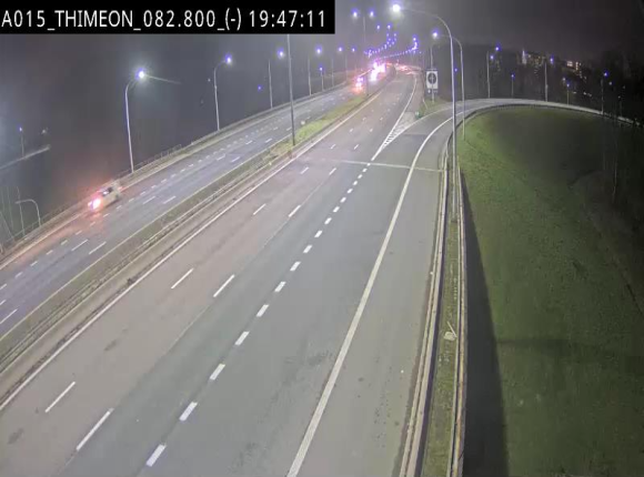 <h2>Caméra trafic Belgique - Thiméon - E42, jonction avec A54 (E420) direction La Louvière/Charleroi - BK 82.82</h2>