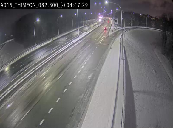 <h2>Caméra trafic Belgique - Thiméon - E42, jonction avec A54 (E420) direction La Louvière/Charleroi - BK 82.82</h2>