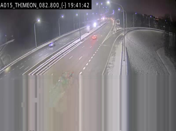 <h2>Caméra trafic Belgique - Thiméon - E42, jonction avec A54 (E420) direction La Louvière/Charleroi - BK 82.82</h2>