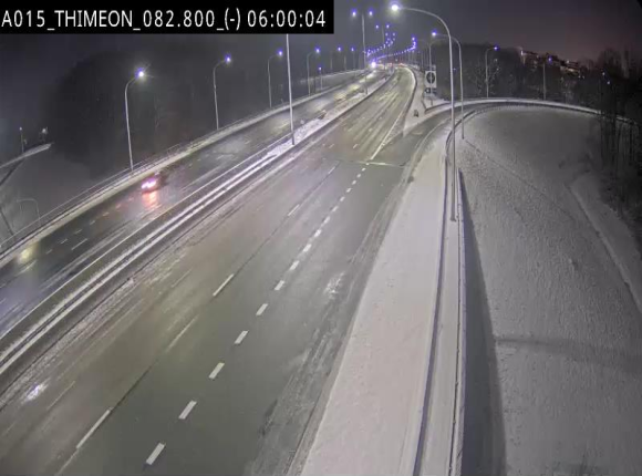 <h2>Caméra trafic Belgique - Thiméon - E42, jonction avec A54 (E420) direction La Louvière/Charleroi - BK 82.82</h2>