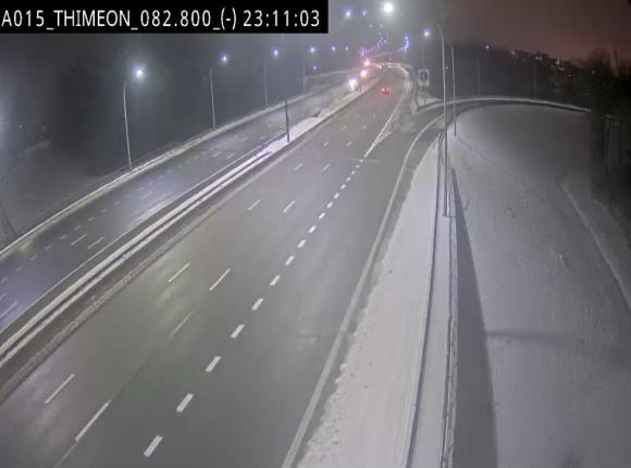 <h2>Caméra trafic Belgique - Thiméon - E42, jonction avec A54 (E420) direction La Louvière/Charleroi - BK 82.82</h2>