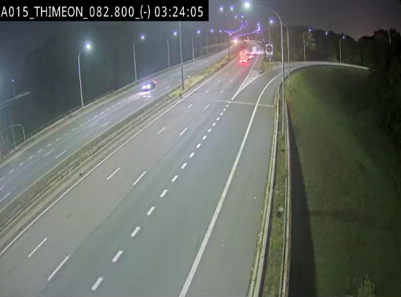 <h2>Caméra trafic Belgique - Thiméon - E42, jonction avec A54 (E420) direction La Louvière/Charleroi - BK 82.82</h2>