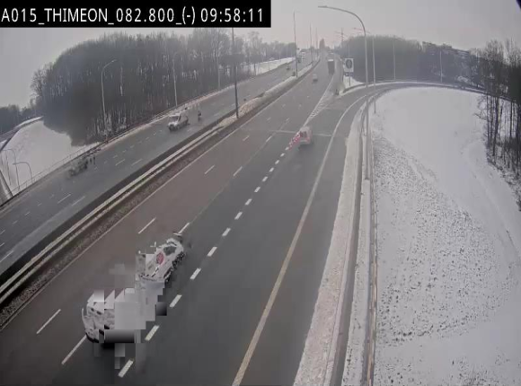 <h2>Caméra trafic Belgique - Thiméon - E42, jonction avec A54 (E420) direction La Louvière/Charleroi - BK 82.82</h2>