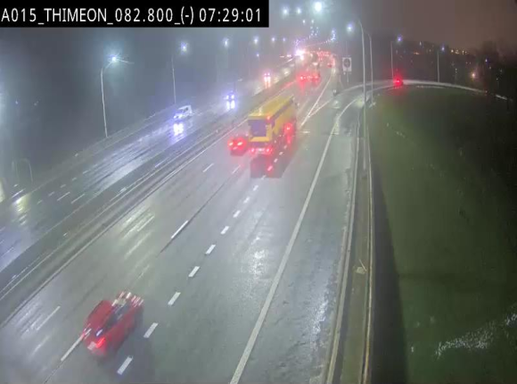 <h2>Caméra trafic Belgique - Thiméon - E42, jonction avec A54 (E420) direction La Louvière/Charleroi - BK 82.82</h2>